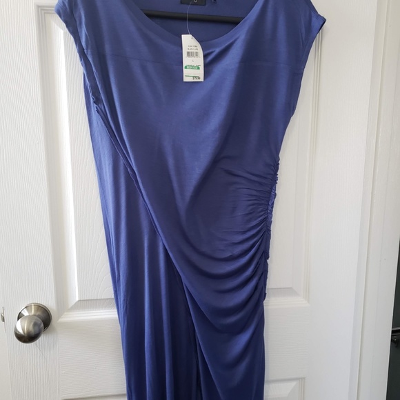 Beautiful blue summer dress - Picture 2 of 4